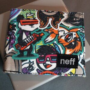 NEFF Minimalist Canvas Bi-Fold wallet
